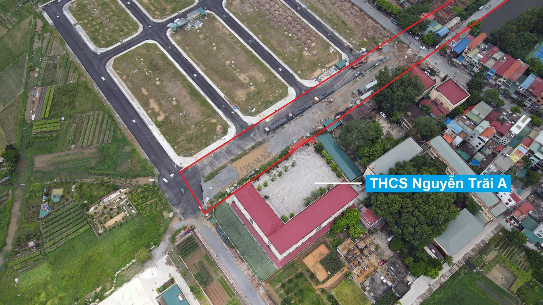 Đường sẽ mở theo quy hoạch ở thị trấn Thường Tín, Thường Tín, Hà Nội (phần 2)