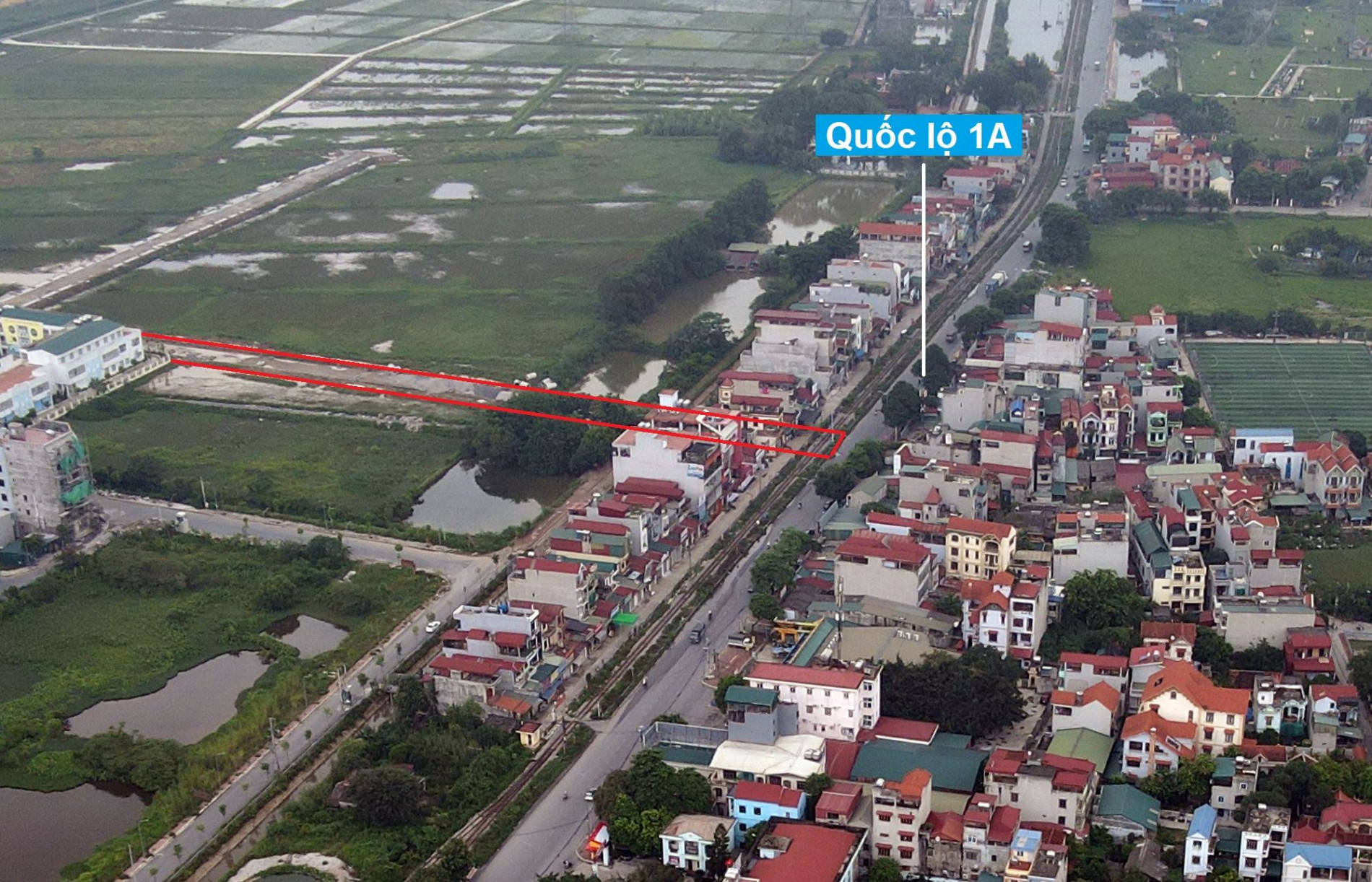 Đường sẽ mở theo quy hoạch ở thị trấn Thường Tín, Thường Tín, Hà Nội (phần 2)