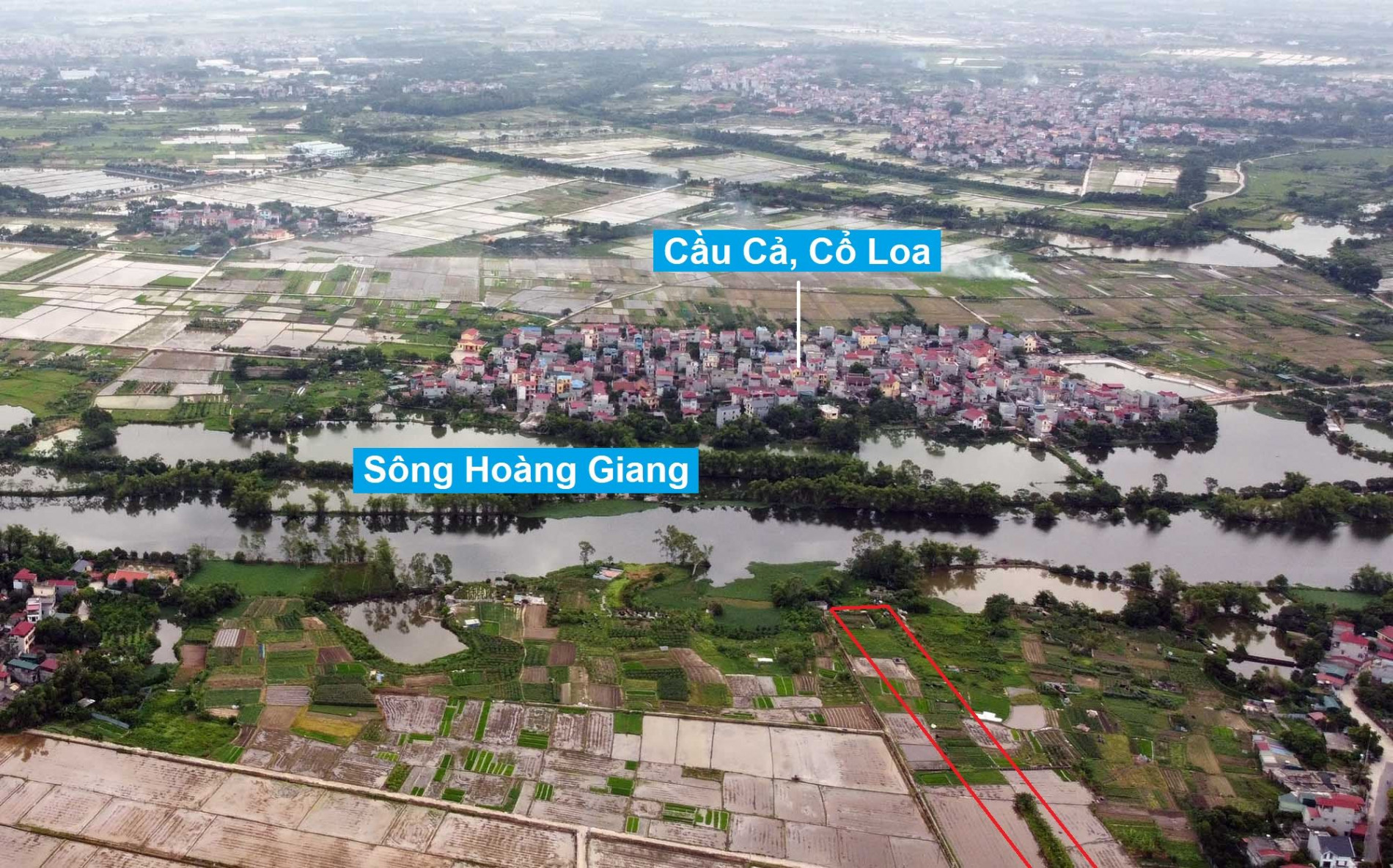 Đường sẽ mở theo quy hoạch ở xã Xuân Canh, Đông Anh, Hà Nội (phần 4)