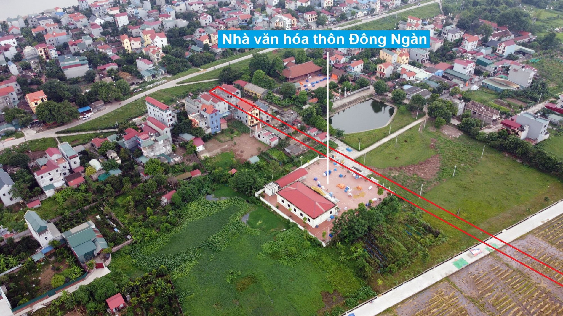 Đường sẽ mở theo quy hoạch ở xã Đông Hội, Đông Anh, Hà Nội (phần 5)
