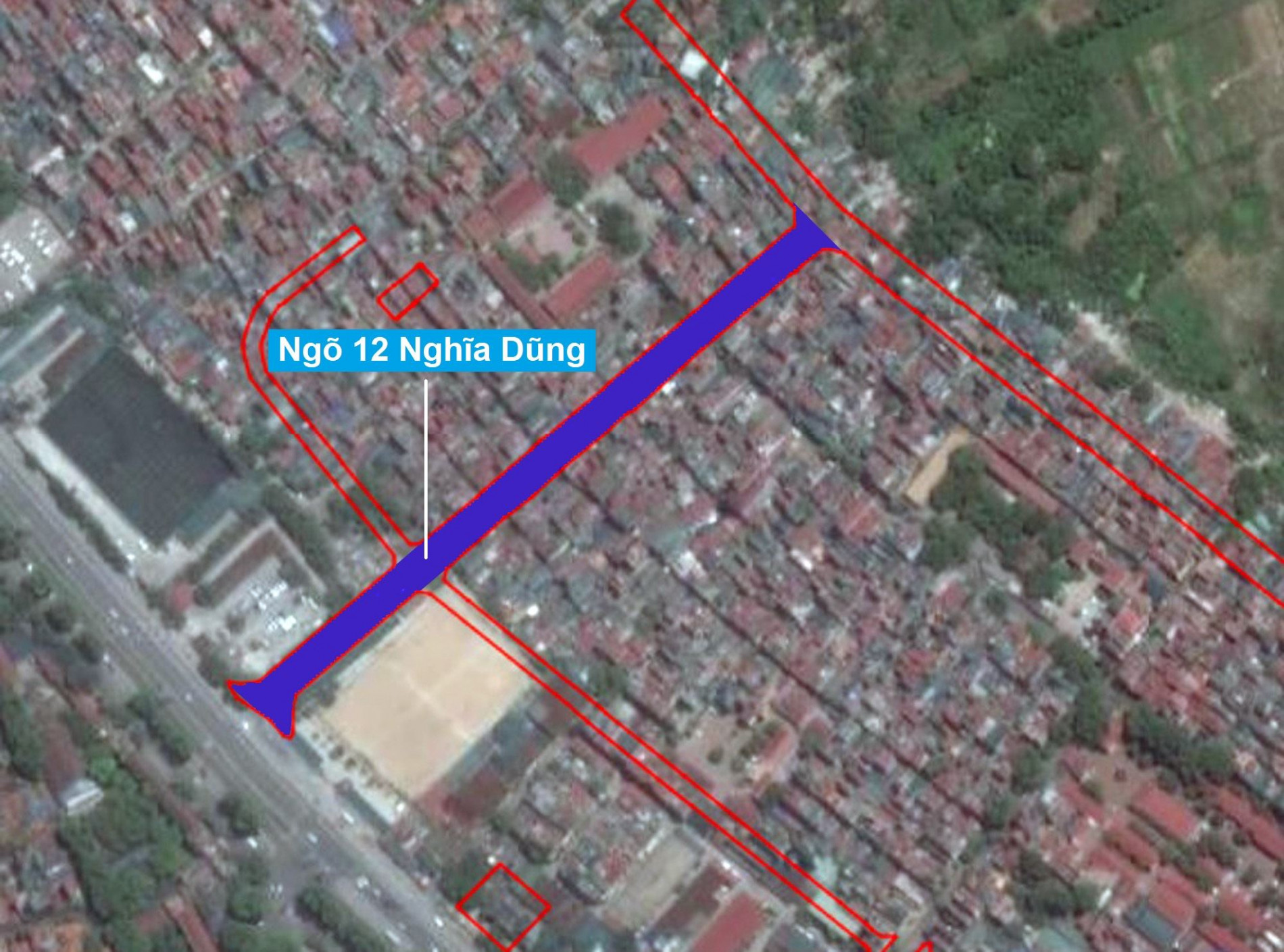 Những khu đất sắp thu hồi để mở đường ở phường Phúc Xá, Ba Đình, Hà Nội (phần 1)