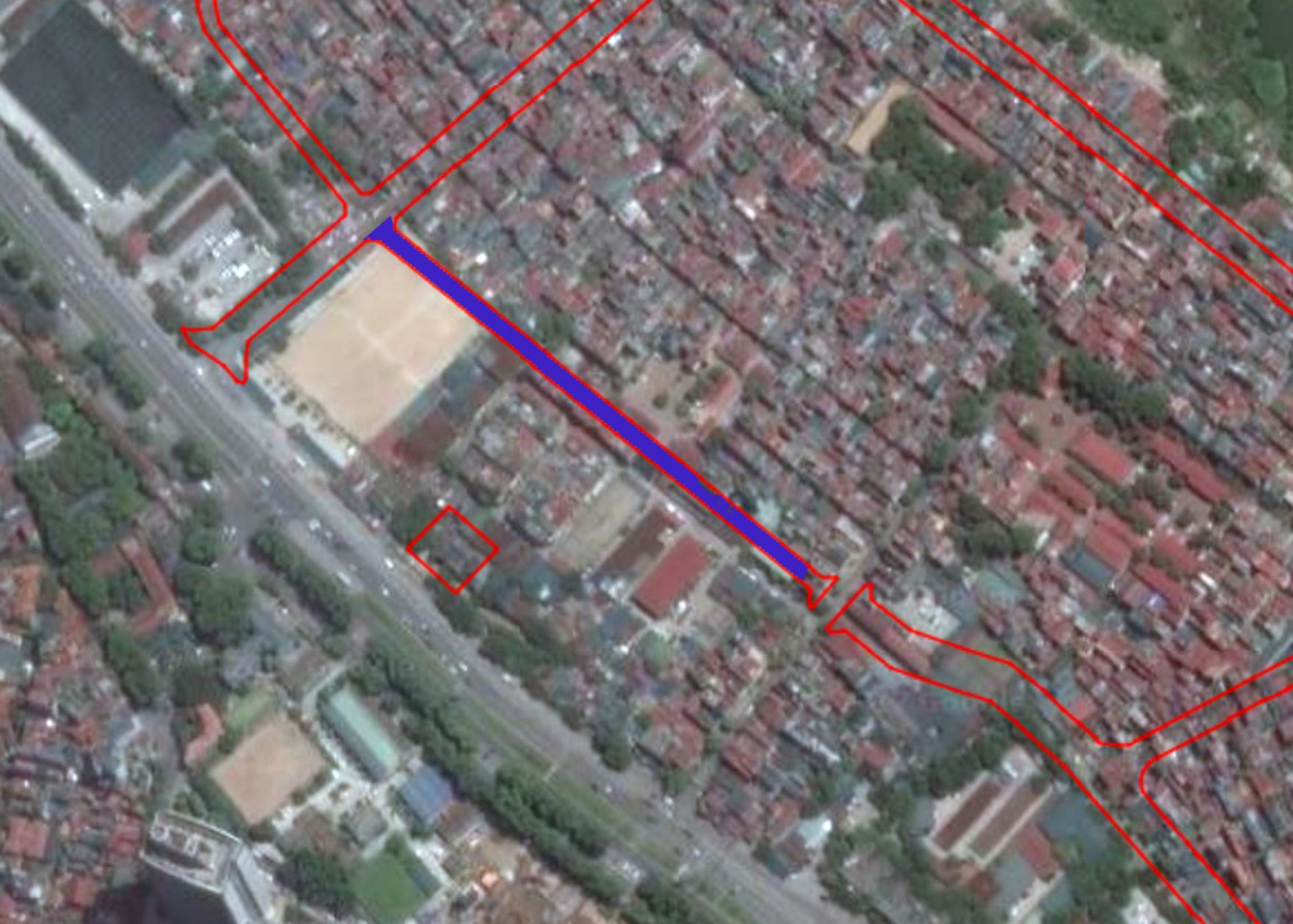 Những khu đất sắp thu hồi để mở đường ở phường Phúc Xá, Ba Đình, Hà Nội (phần 1)