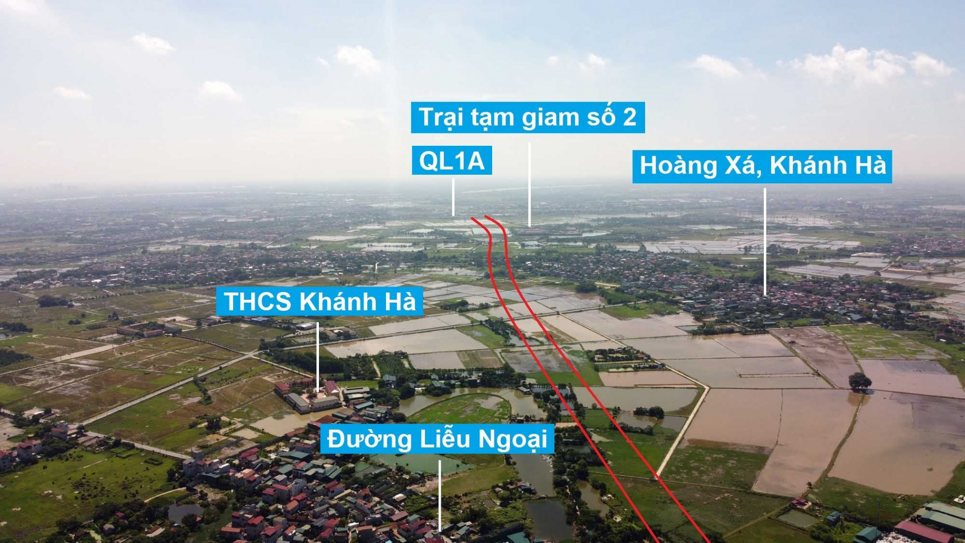 Thu hồi hơn 280 ha đất làm đường vành đai 4 qua quận Hà Đông, huyện Thanh Oai và Thường Tín