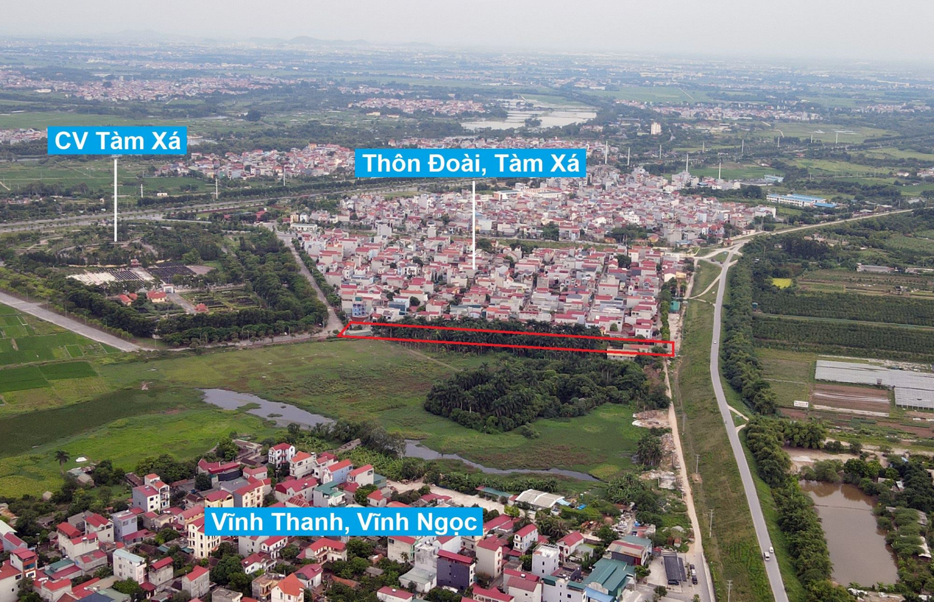 Đường sẽ mở theo quy hoạch ở xã Vĩnh Ngọc, Đông Anh, Hà Nội (phần 5)