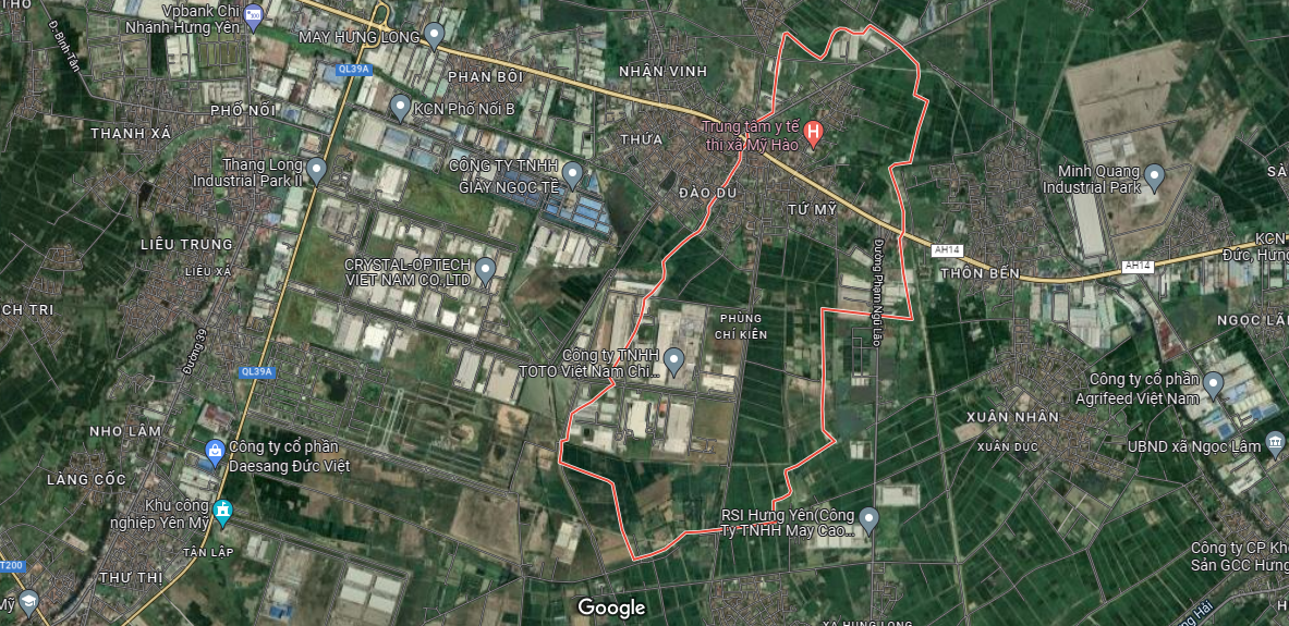 Kế hoạch sử dụng đất phường Phùng Chí Kiên, thị xã Mỹ Hào, tỉnh Hưng Yên năm 2022