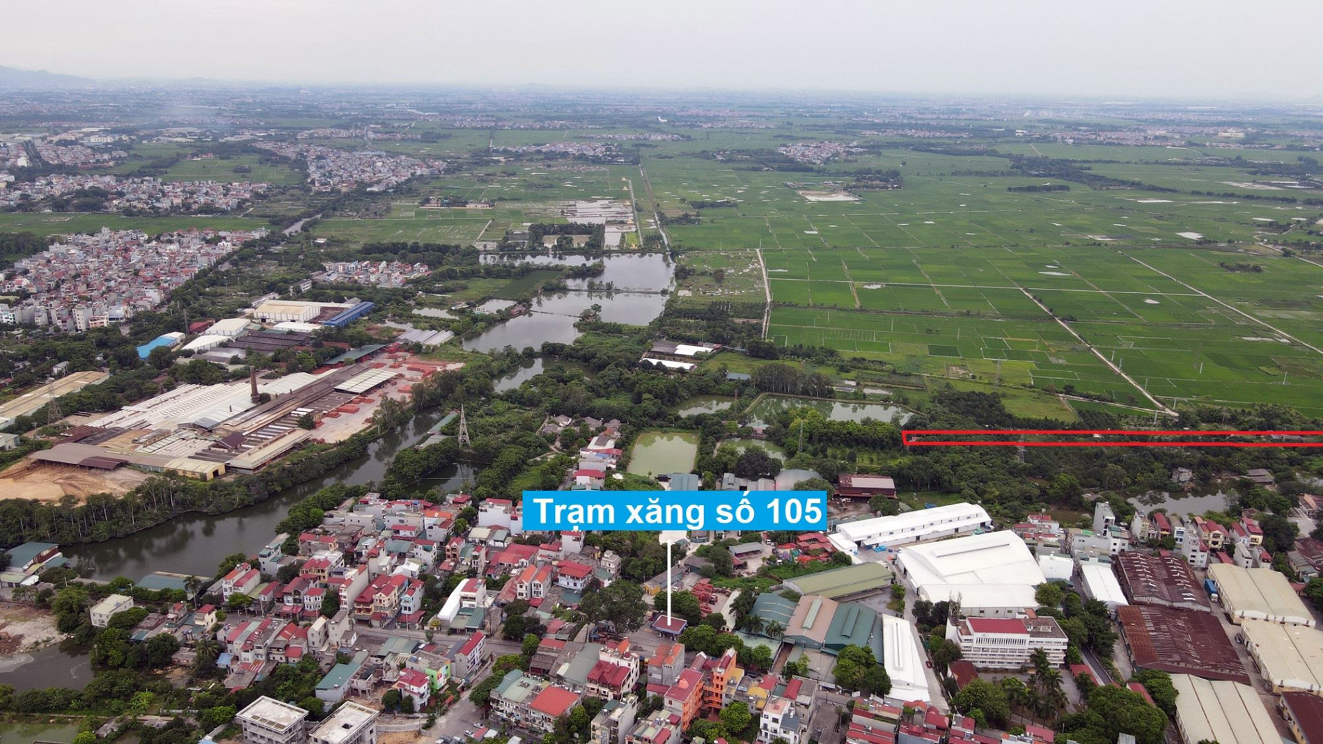 Đường sẽ mở theo quy hoạch ở xã Việt Hùng, Đông Anh, Hà Nội (phần 2)