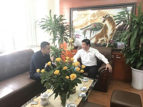 Chủ tịch T-TECH Nguyễn Đình Trọng trao đổi cùng PV Tạp chí Công Thương