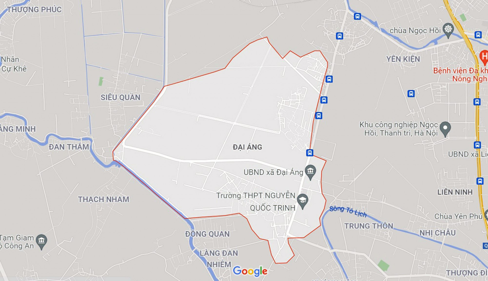 Những khu đất sắp thu hồi để mở đường ở xã Đại Áng, Thanh Trì, Hà Nội (phần 5)