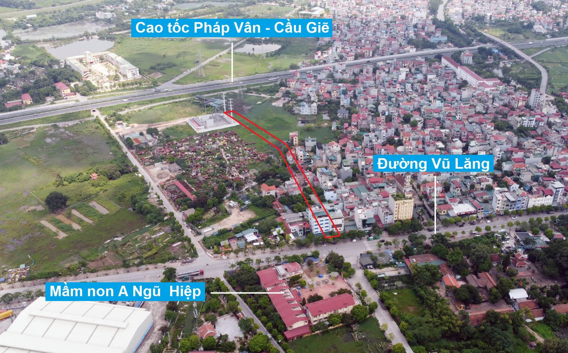 Đường sẽ mở theo quy hoạch xã Ngũ Hiệp, Thanh Trì, Hà Nội (phần 2)