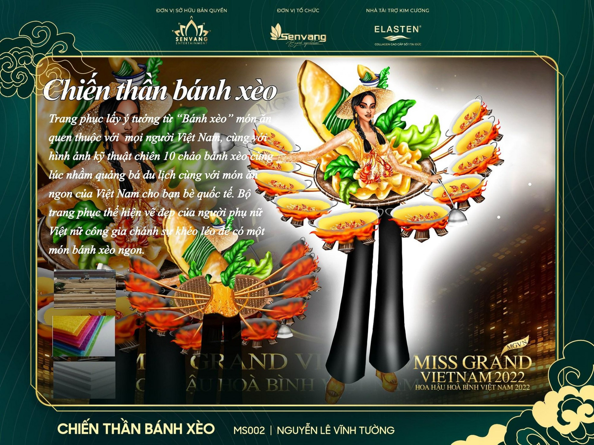 Choáng với loạt ý tưởng độc, lạ dự thi Trang phục dân tộc tại Miss Grand Vietnam 2022 ảnh 6