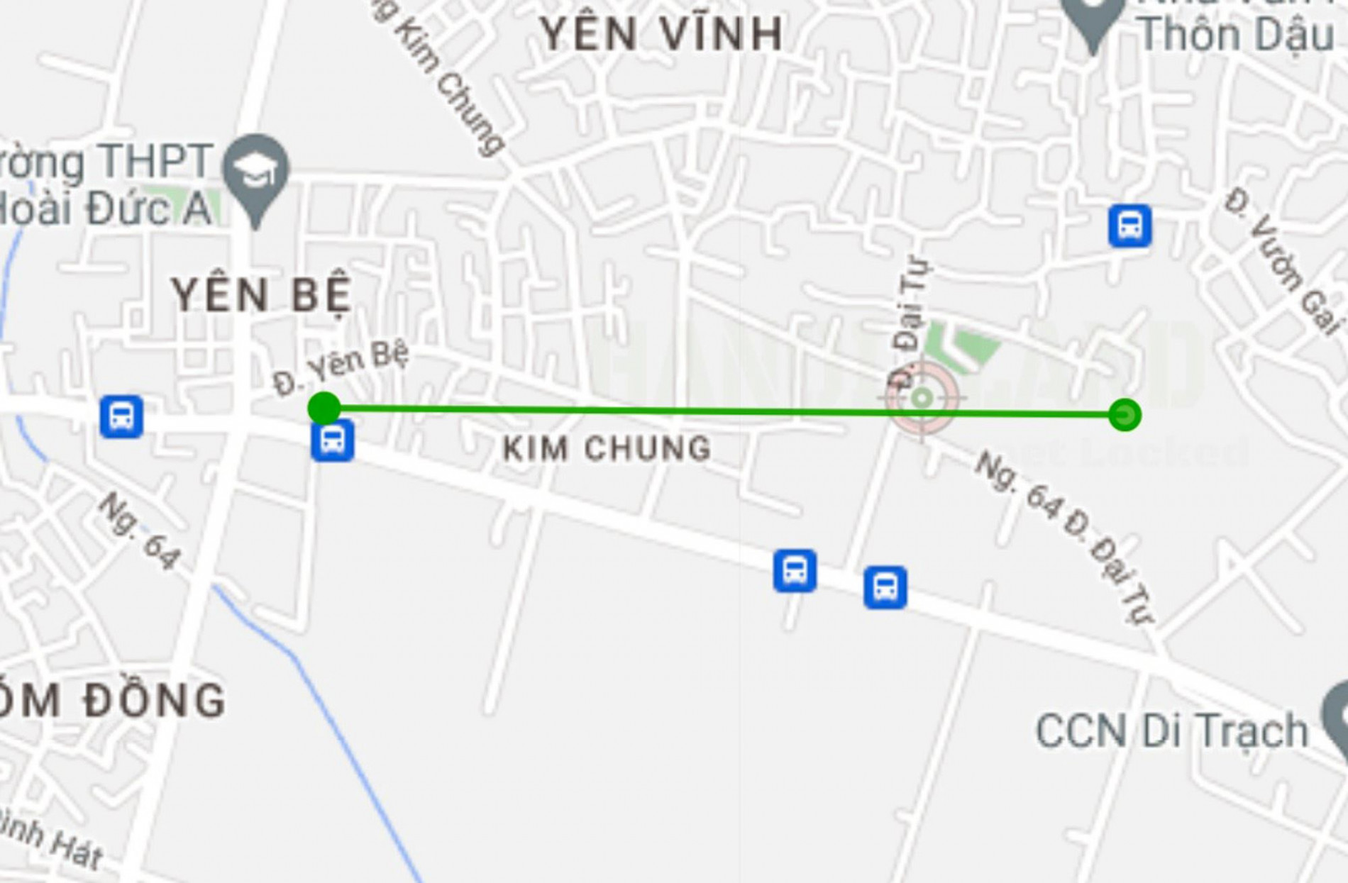 Đường sẽ mở theo quy hoạch ở xã Kim Chung, Hoài Đức, Hà Nội (phần 3)