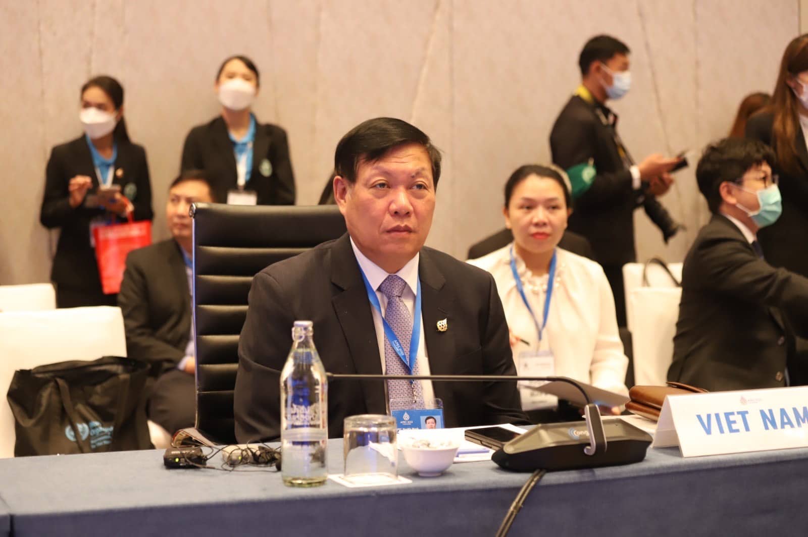 Thứ trưởng Đỗ Xuân Tuyên dự cuộc họp cấp cao APEC lần thứ 12 về y tế và kinh tế - Ảnh 2.