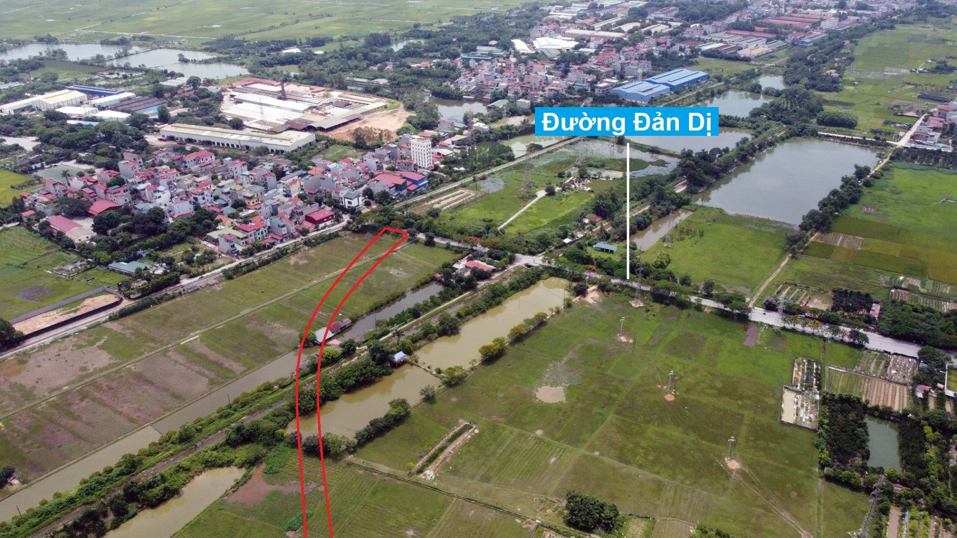Đường sẽ mở theo quy hoạch ở xã Uy Nỗ, Đông Anh, Hà Nội (phần 6)