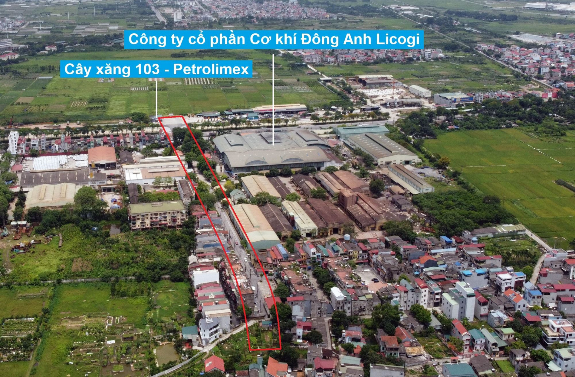 Đường sẽ mở theo quy hoạch ở thị trấn Đông Anh, Đông Anh, Hà Nội (phần 4)