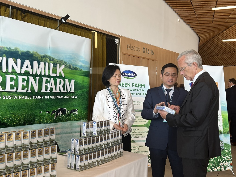 Vinamilk giới thiệu mô hình phát triển bền vững &amp;quot;Vinamilk Green Farm&amp;quot; tại hội nghị sữa toàn cầu - Ảnh 1.