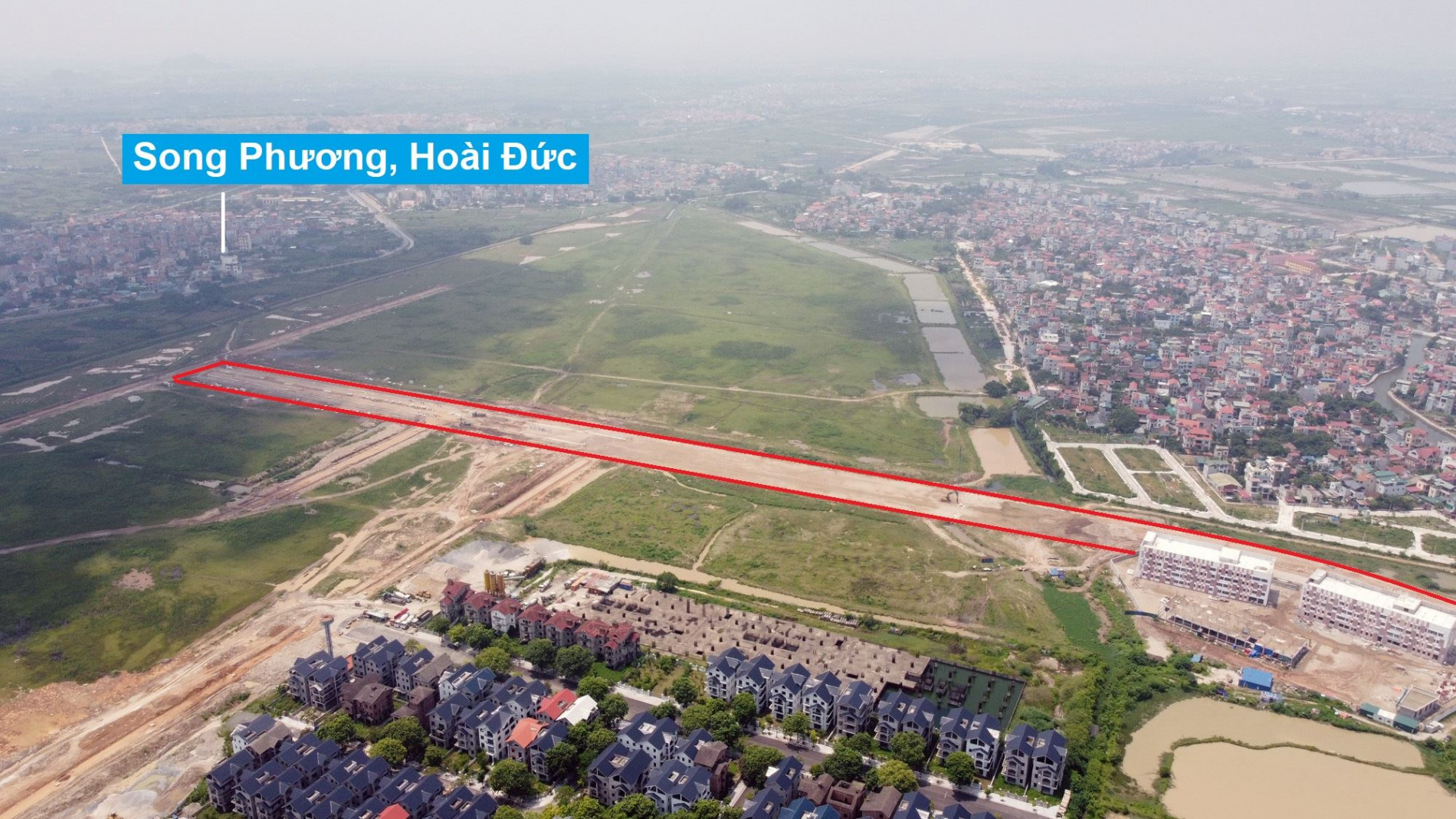 Đường sẽ mở theo quy hoạch ở xã Lại Yên, Hoài Đức, Hà Nội (phần 2)