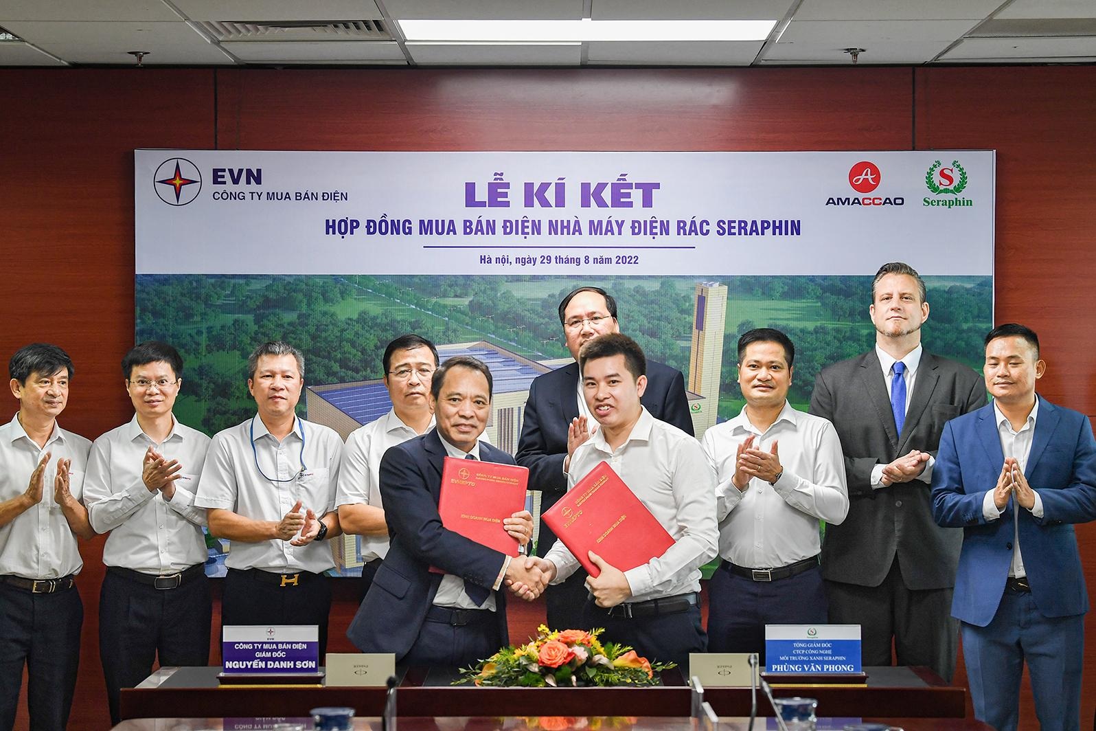 Nhà máy điện rác Seraphin ký hợp đồng mua bán điện với EVN - 5