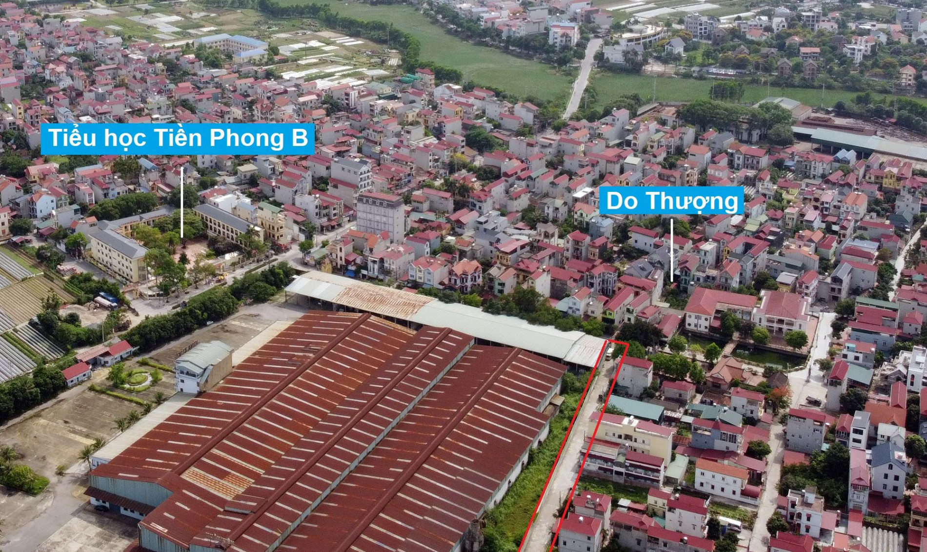 Đường sẽ mở theo quy hoạch ở xã Tiền Phong, Mê Linh, Hà Nội (phần 3)