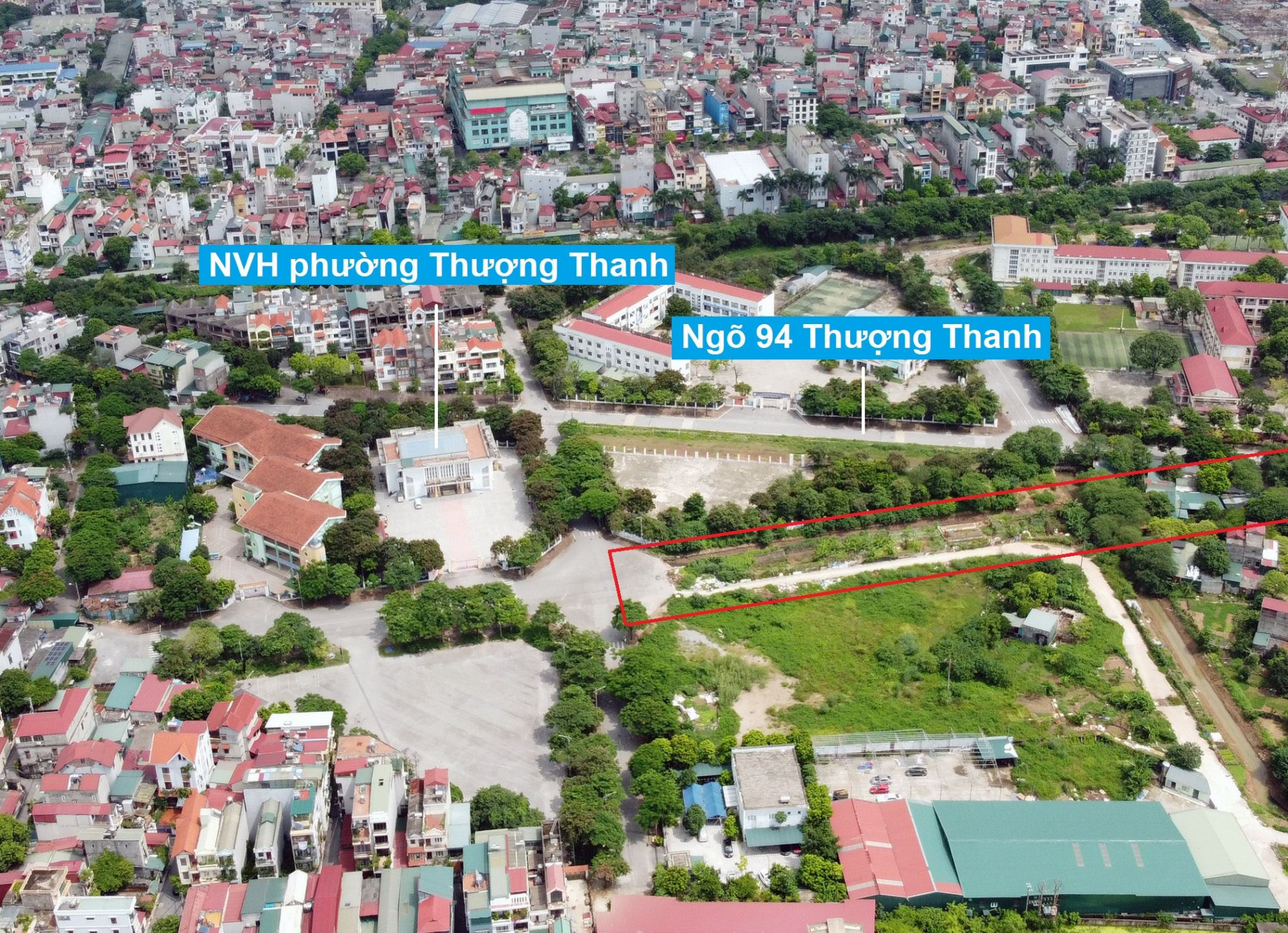 Đường sẽ mở theo quy hoạch ở phường Thượng Thanh, Long Biên, Hà Nội (phần 10)
