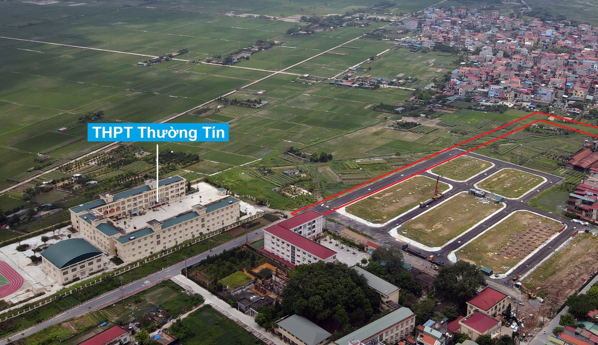 Đường sẽ mở theo quy hoạch ở thị trấn Thường Tín, Thường Tín, Hà Nội (phần 3)