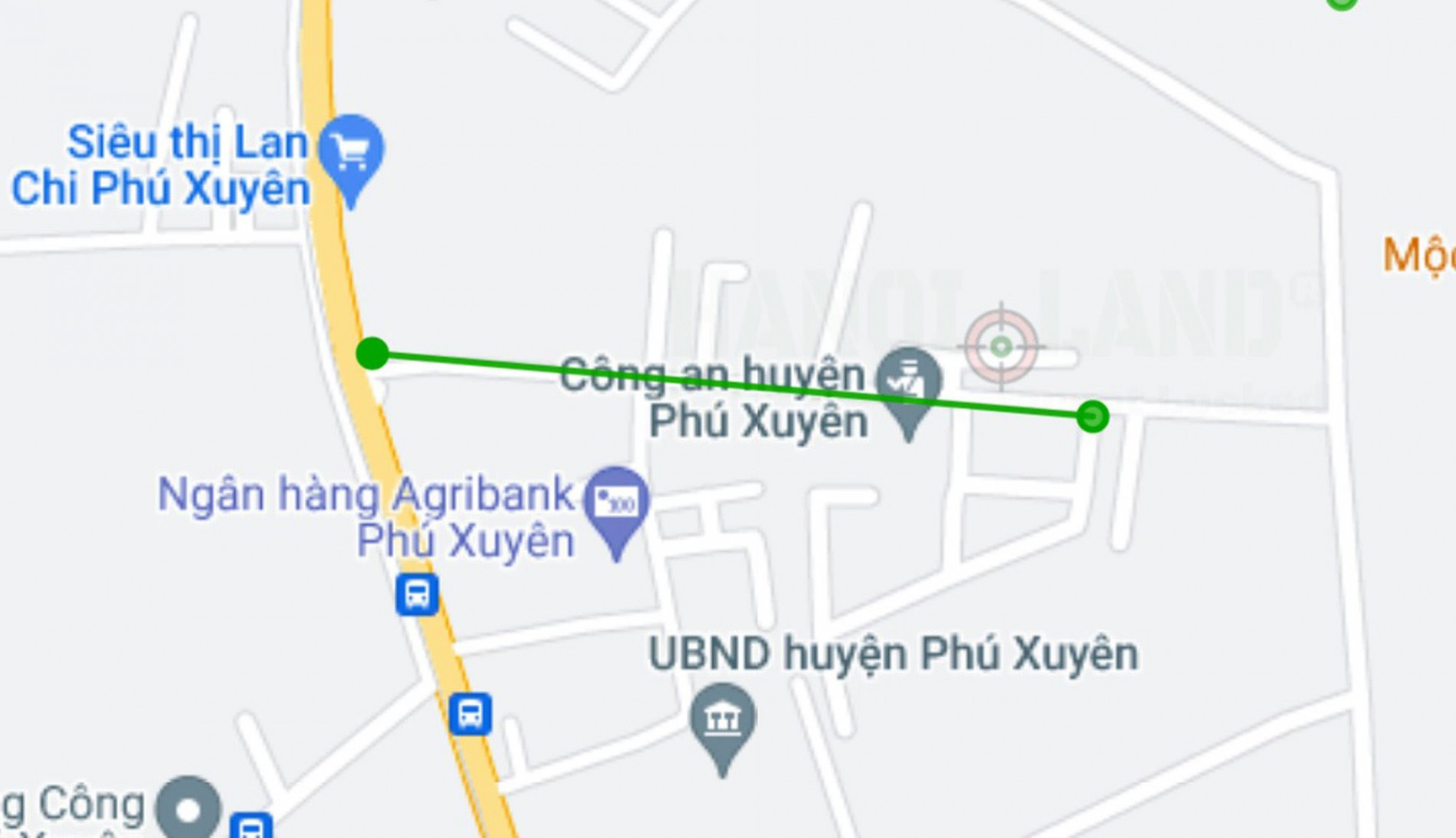 Đường sẽ mở theo quy hoạch ở thị trấn Phú Xuyên, Phú Xuyên, Hà Nội (phần 3)