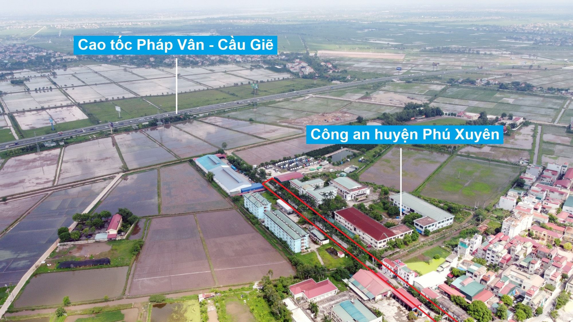 Đường sẽ mở theo quy hoạch ở thị trấn Phú Xuyên, Phú Xuyên, Hà Nội (phần 3)