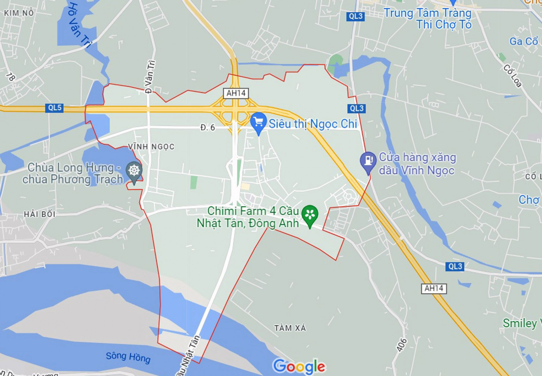 Đường sẽ mở theo quy hoạch ở xã Vĩnh Ngọc, Đông Anh, Hà Nội (phần 6)