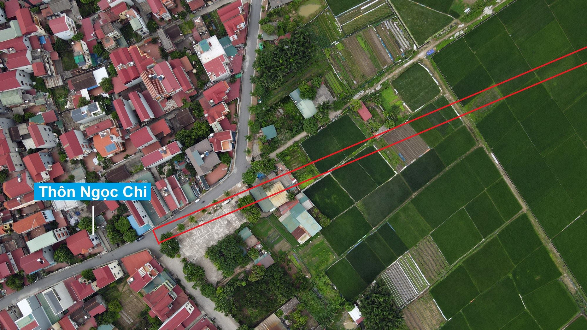 Đường sẽ mở theo quy hoạch ở xã Vĩnh Ngọc, Đông Anh, Hà Nội (phần 6)