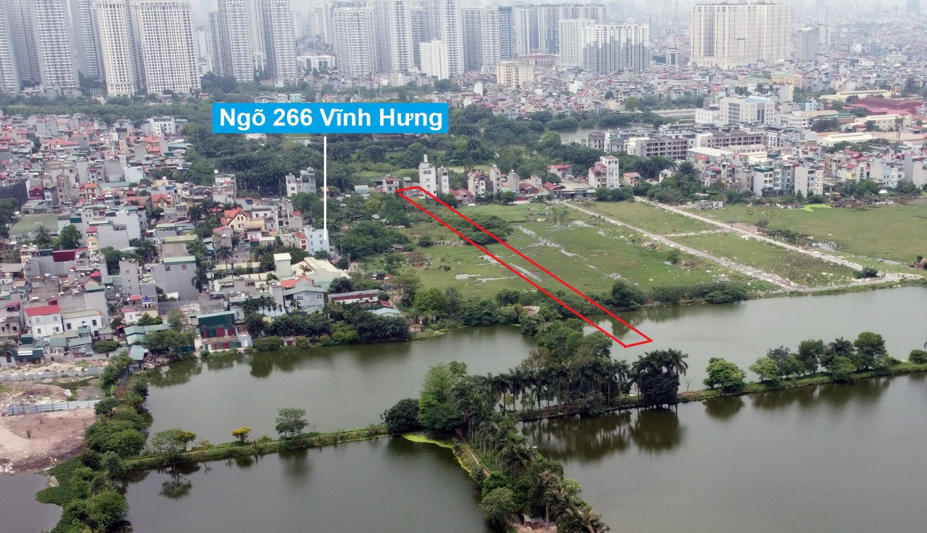 Đường sẽ mở theo quy hoạch ở phường Vĩnh Hưng, Hoàng Mai, Hà Nội (phần 4)