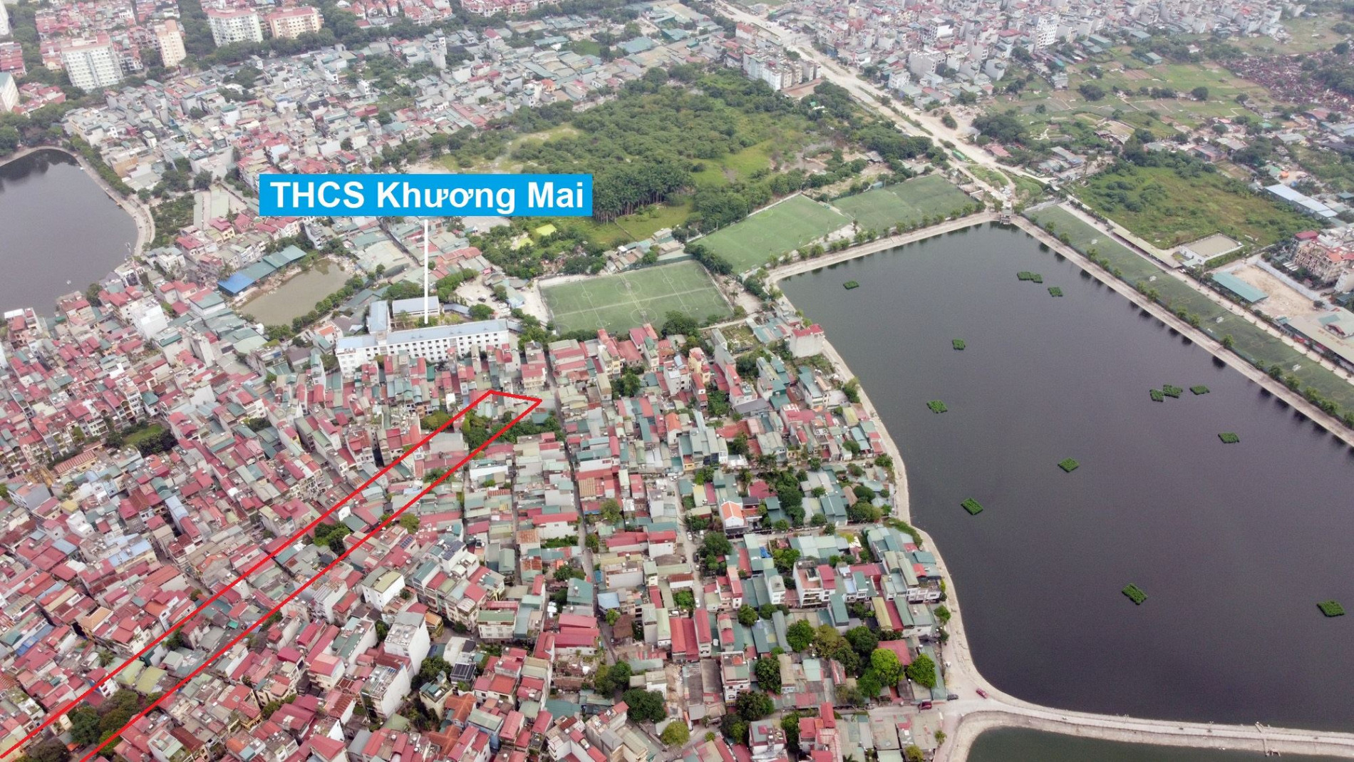 Đường sẽ mở theo quy hoạch ở phường Khương Trung, Thanh Xuân, Hà Nội (phần 3)