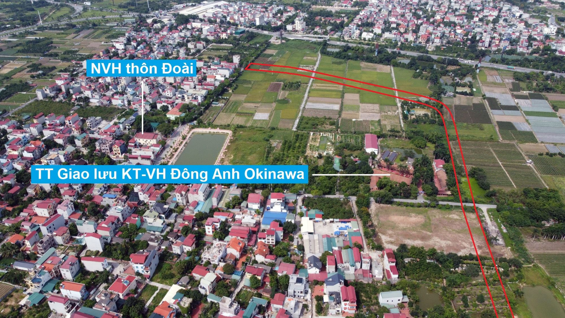 Đường sẽ mở theo quy hoạch ở xã Nam Hồng, Đông Anh, Hà Nội (phần 5)