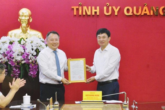 Phó Giám đốc Công an tỉnh Quảng Ninh được biệt phái làm Phó Ban Nội chính ảnh 1