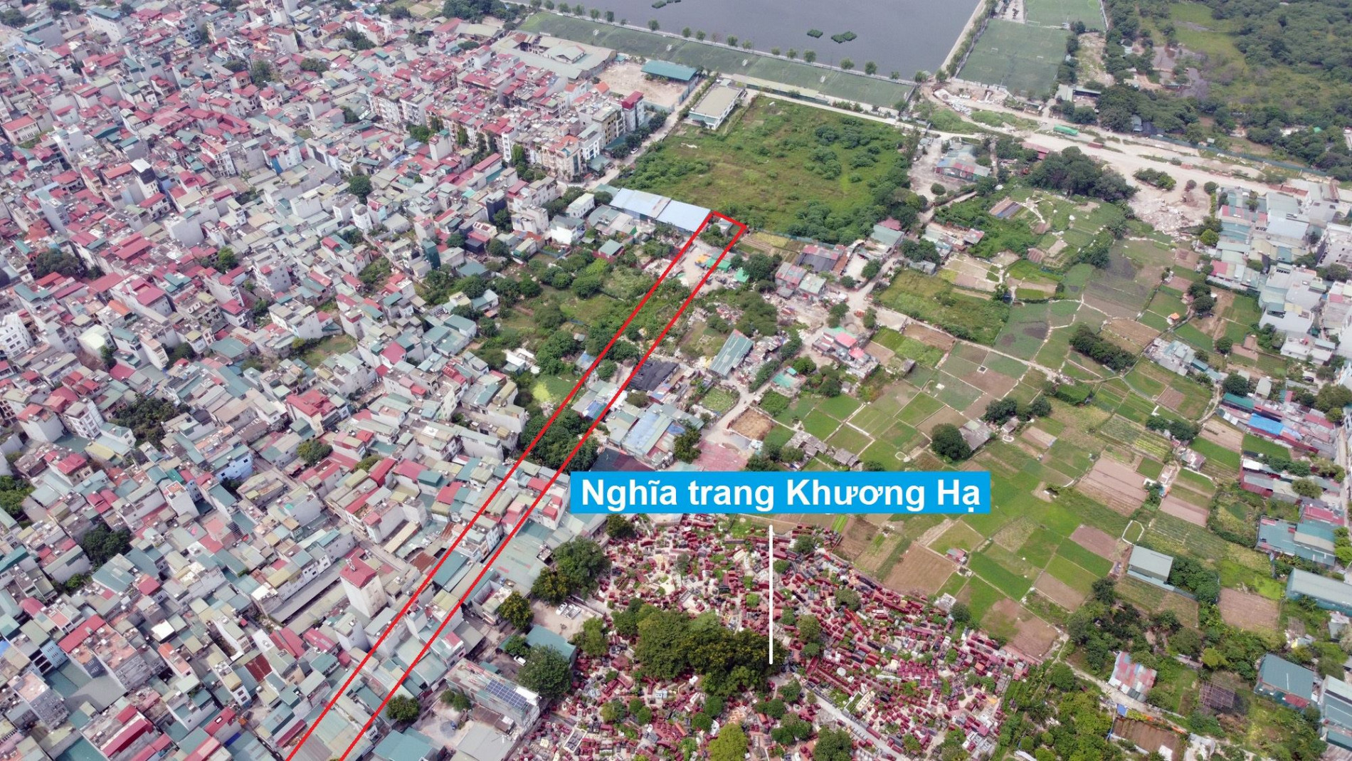 Đường sẽ mở theo quy hoạch ở phường Khương Đình, Thanh Xuân, Hà Nội (phần 4)