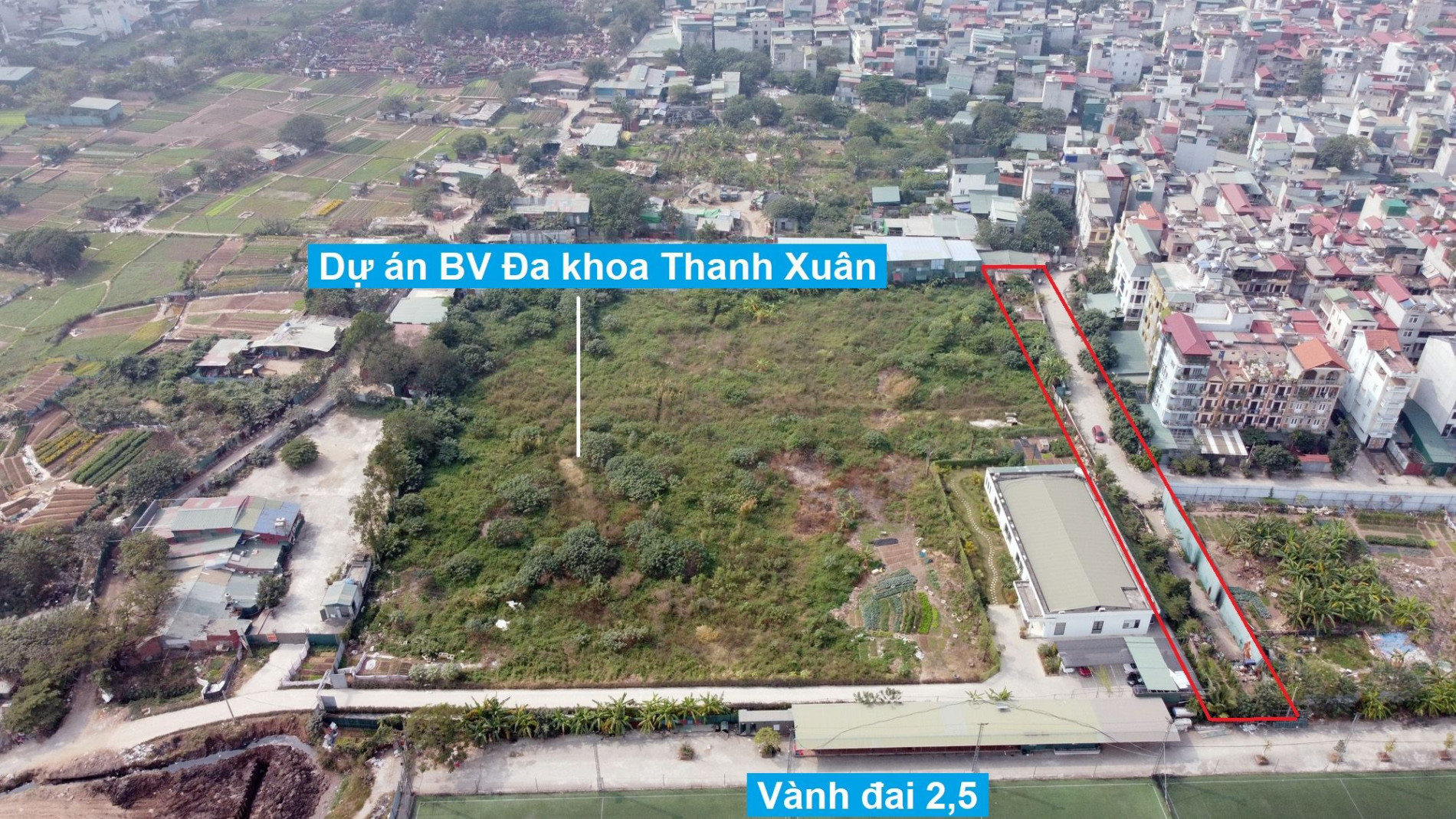 Đường sẽ mở theo quy hoạch ở phường Khương Đình, Thanh Xuân, Hà Nội (phần 4)
