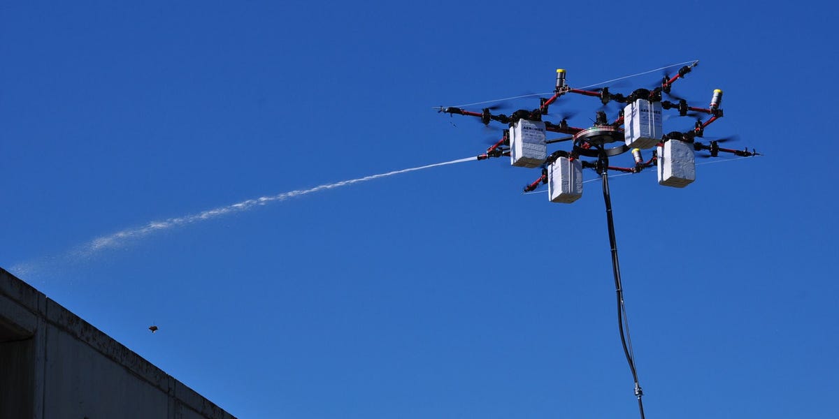 Aerones Firefighting Drones