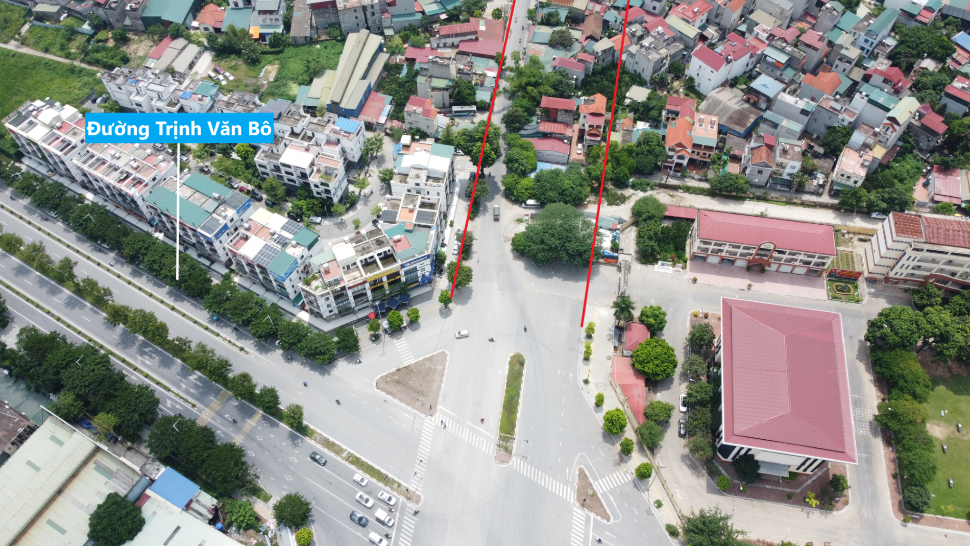 Toàn cảnh gần 5 km đường nối Trịnh Văn Bô - Aeon Mall Hà Đông đang nghiên cứu mở rộng