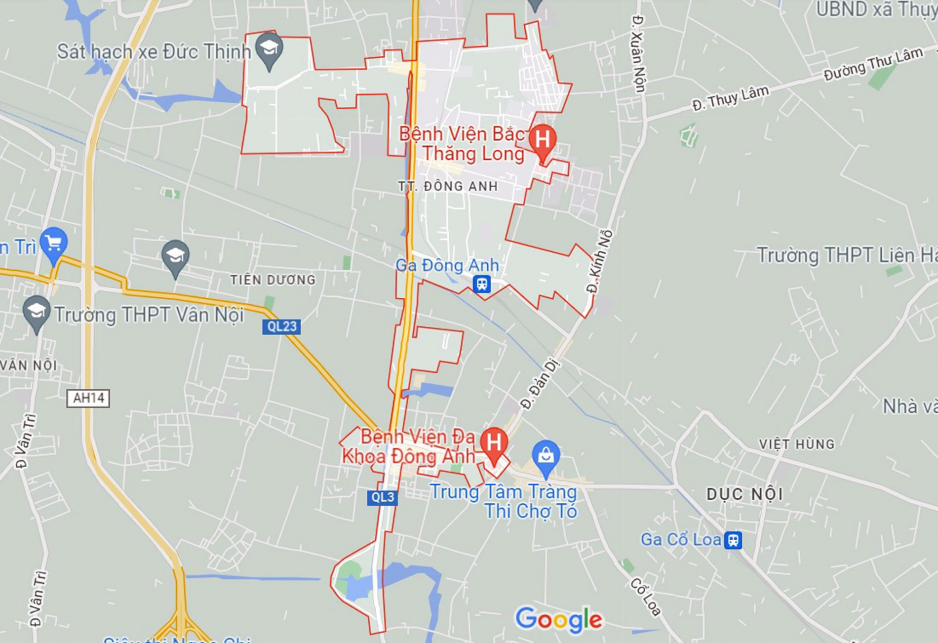 Đường sẽ mở theo quy hoạch ở thị trấn Đông Anh, Đông Anh, Hà Nội (phần 5)