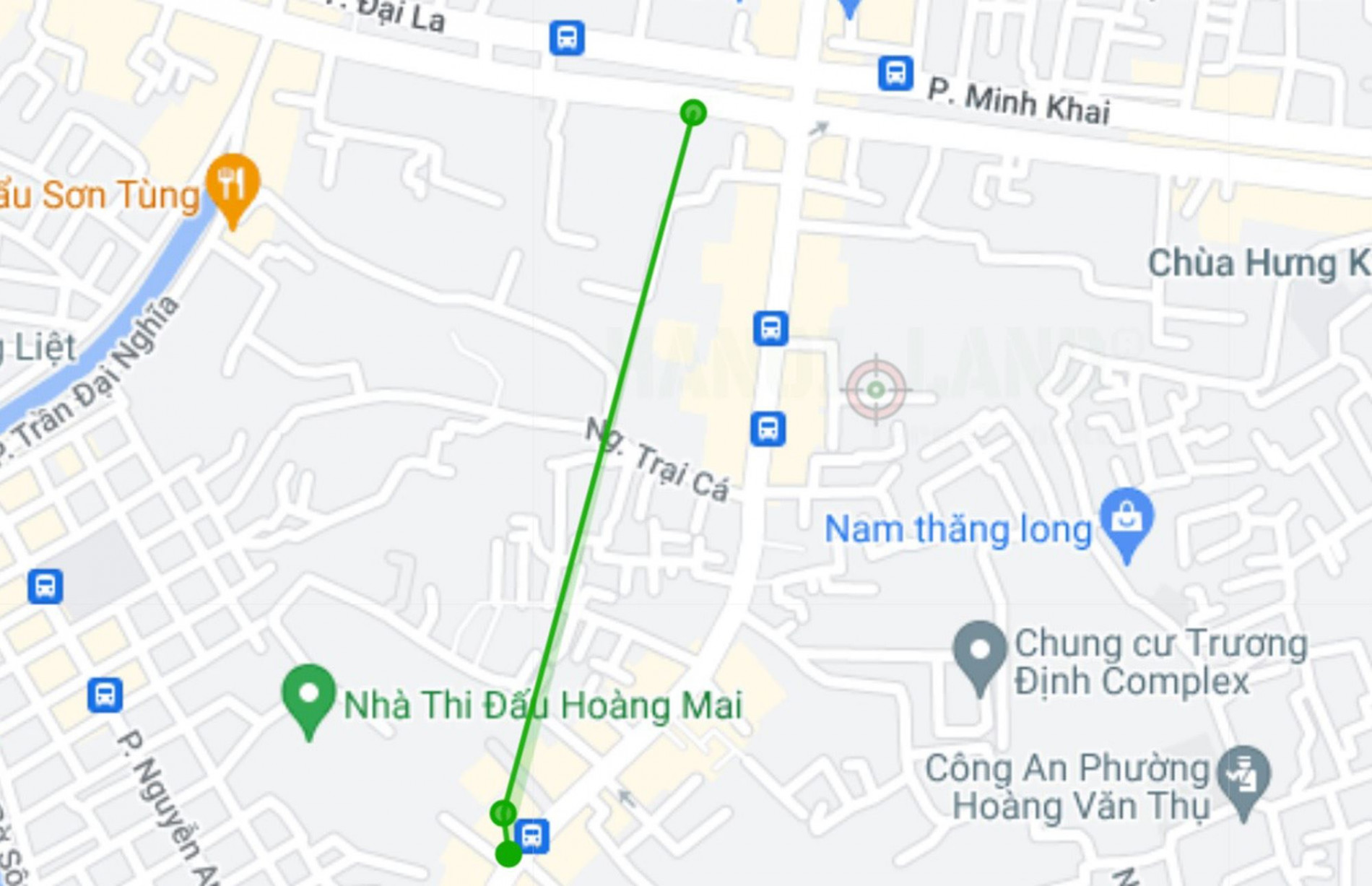 Đường sẽ mở theo quy hoạch ở phường Trương Định, Hai Bà Trưng, Hà Nội (phần 1)