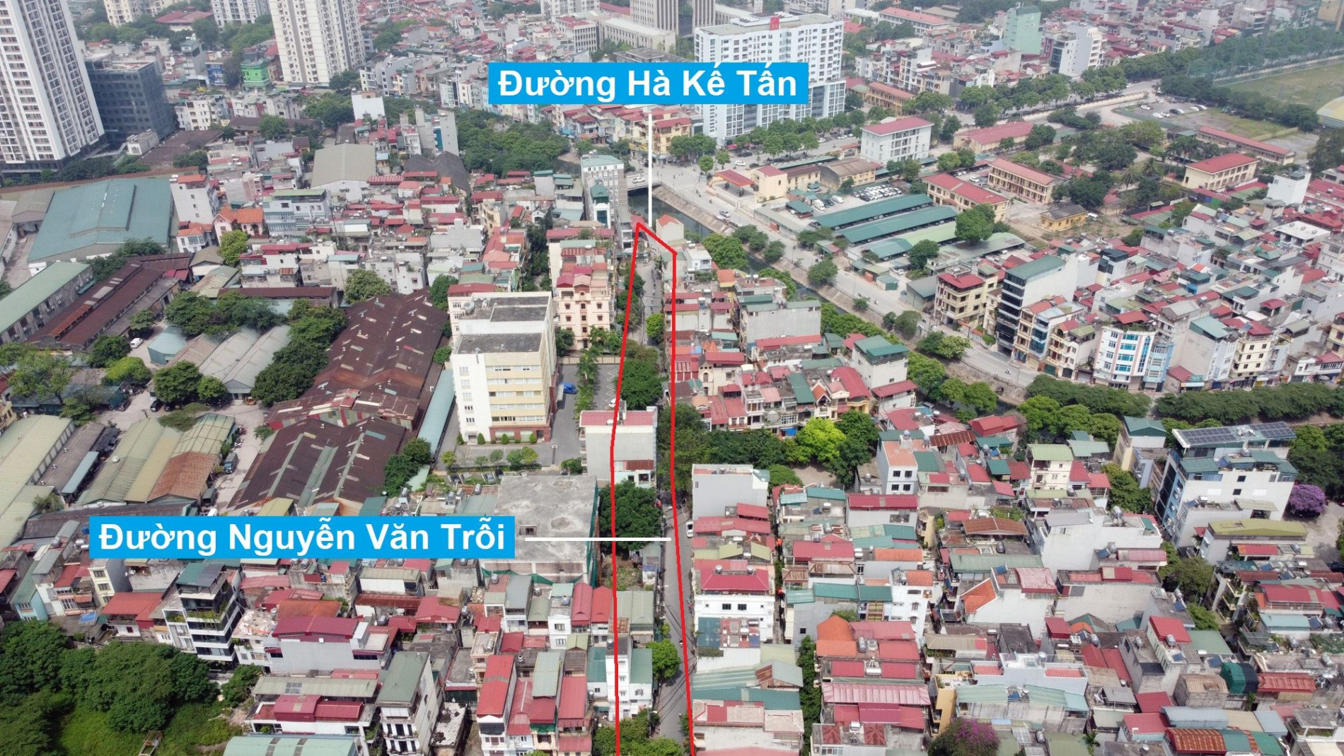 Đường sẽ mở theo quy hoạch ở phường Phương Liệt, Thanh Xuân, Hà Nội (phần 4)