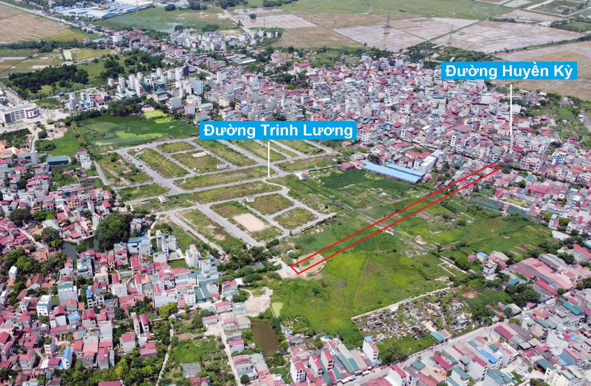Đường sẽ mở theo quy hoạch ở phường Phú Lương, Hà Đông, Hà Nội (phần 2)