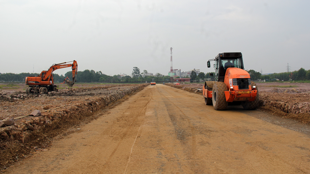 Dự án xây dựng và kinh doanh kết cấu hạ tầng khu công nghiệp Việt Hàn, hoàn thành tiến độ đề ra