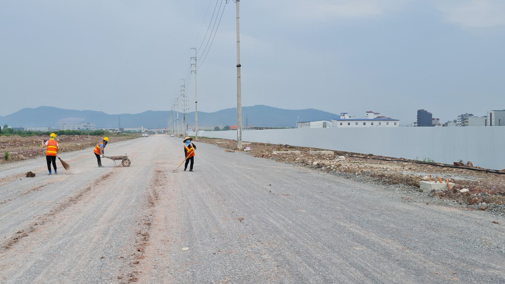 Dự án xây dựng và kinh doanh kết cấu hạ tầng khu công nghiệp Việt Hàn, hoàn thành tiến độ đề ra