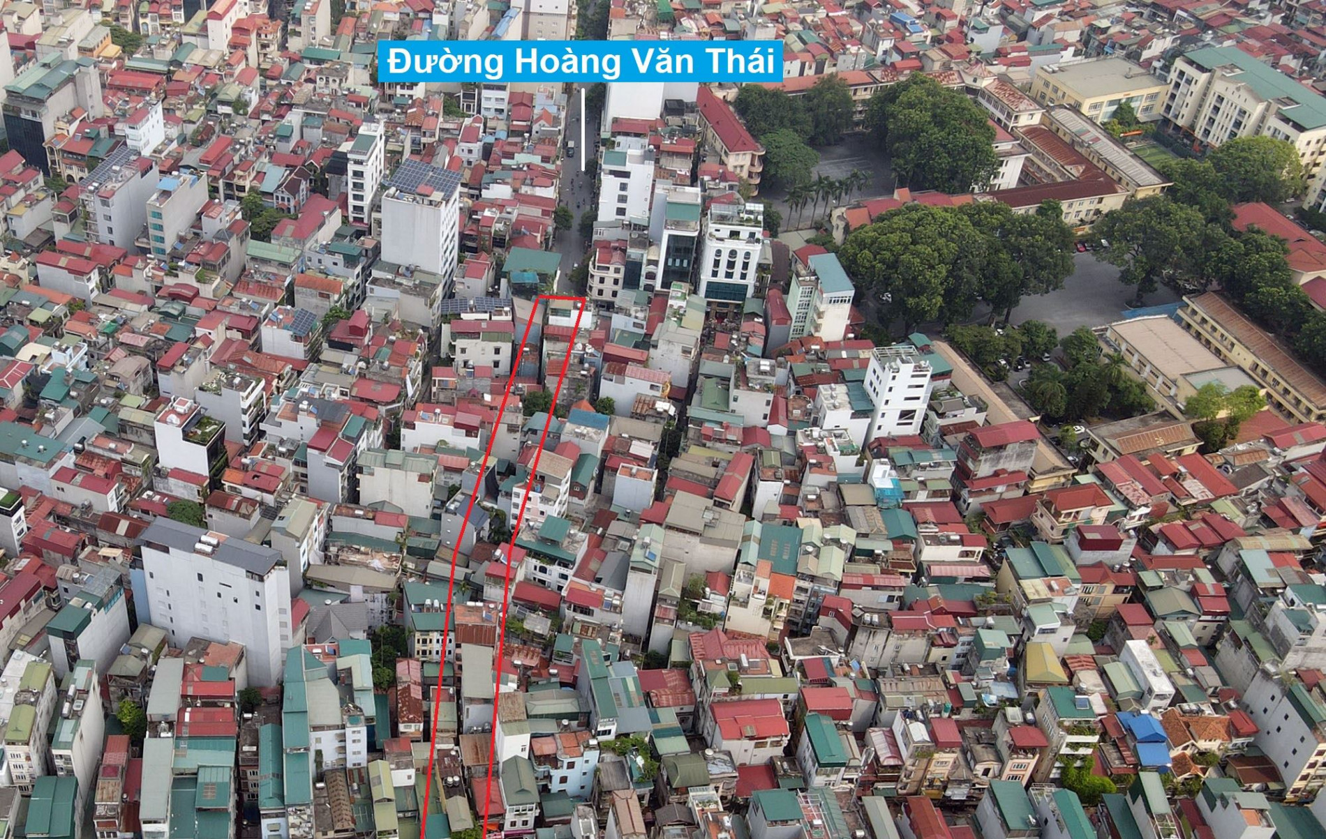 Đường sẽ mở theo quy hoạch ở phường Khương Trung, Thanh Xuân, Hà Nội (phần 4)