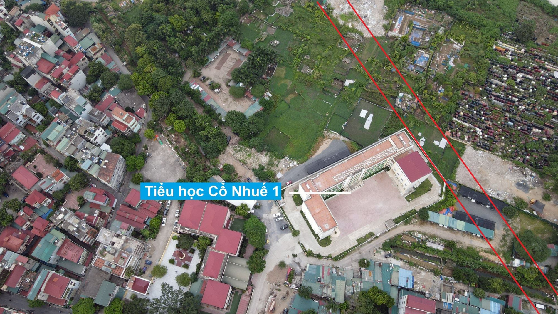 Đường sẽ mở theo quy hoạch ở phường Cổ Nhuế 1, Bắc Từ Liêm, Hà Nội (phần 3)