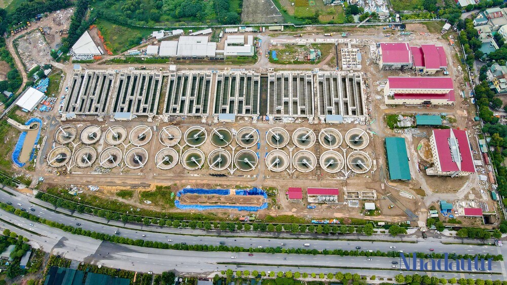 Nhà máy xử lý nước thải hơn 800 triệu USD ở Hà Nội ra sao sau 6 năm thi công? - Ảnh 2.