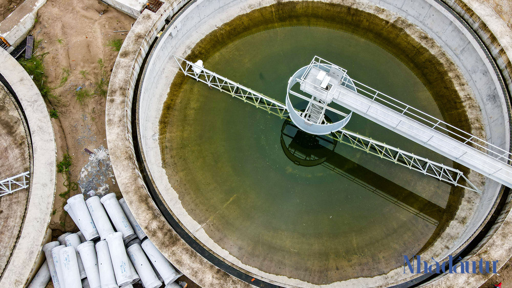Nhà máy xử lý nước thải hơn 800 triệu USD ở Hà Nội ra sao sau 6 năm thi công? - Ảnh 4.