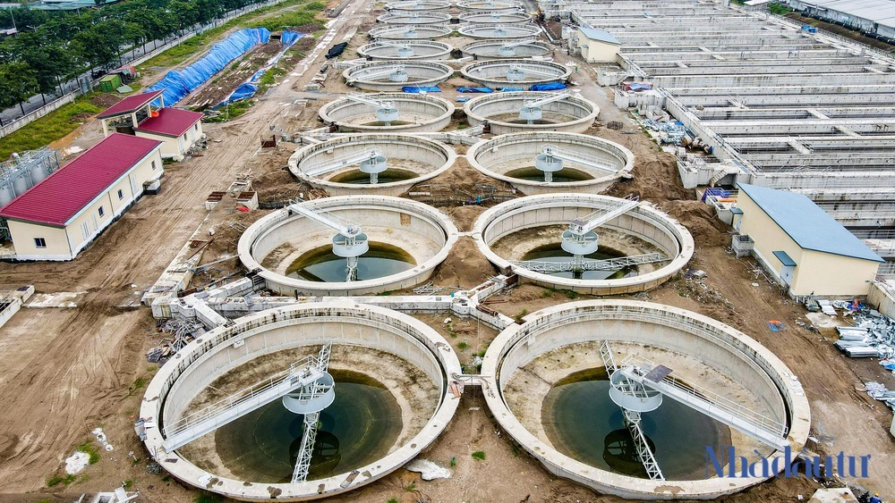 Nhà máy xử lý nước thải hơn 800 triệu USD ở Hà Nội ra sao sau 6 năm thi công? - Ảnh 3.