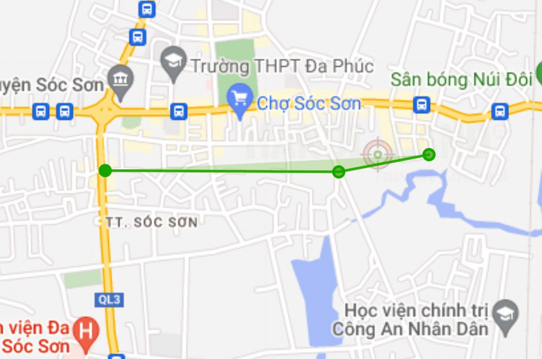Đường sẽ mở theo quy hoạch ở thị trấn Sóc Sơn, Sóc Sơn, Hà Nội (phần 3)