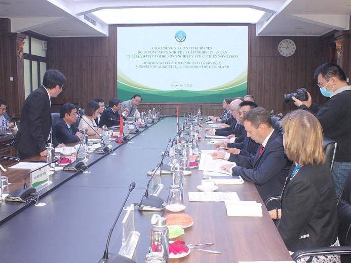 Việt Nam và Phần Lan tăng cường hợp tác trong lĩnh vực nông nghiệp
