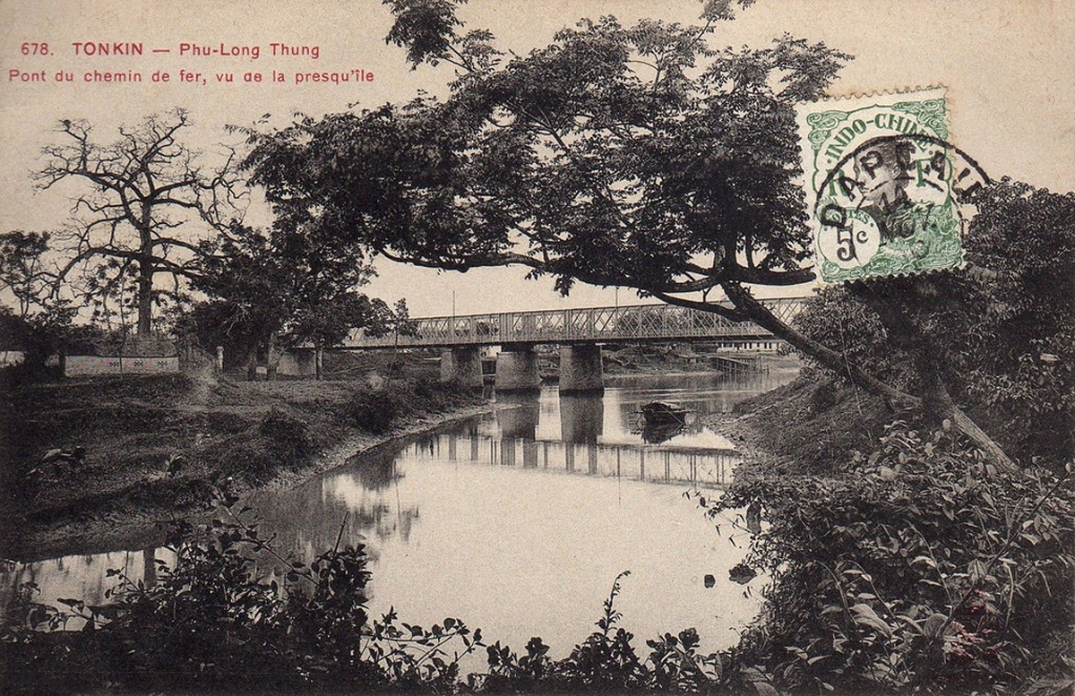 Bắc Giang hơn 100 năm trước, Phủ Lạng Thương, cầu sắt Sông Thương, Bắc Giang thời thuộc địa